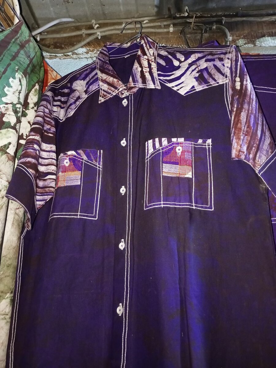 Chemise Homme Bicolore Élégante