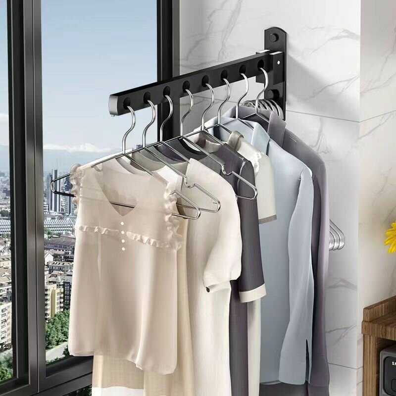 Étendoir mural pliable pratique