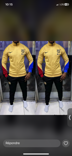 Ensemble de survêtement de football pour hommes