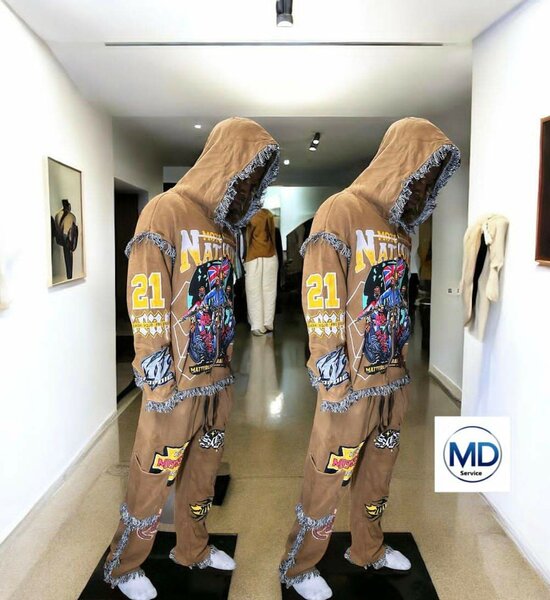 Ensemble de survêtement à capuche graphique