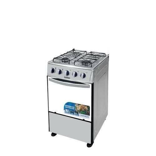 Nasco Gaziniere 4 Feux - NASGC-50MO+ST-CTZ - 50 x 55 - Gris