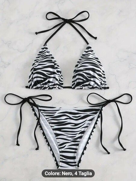 Bikini femme à motifs élégants