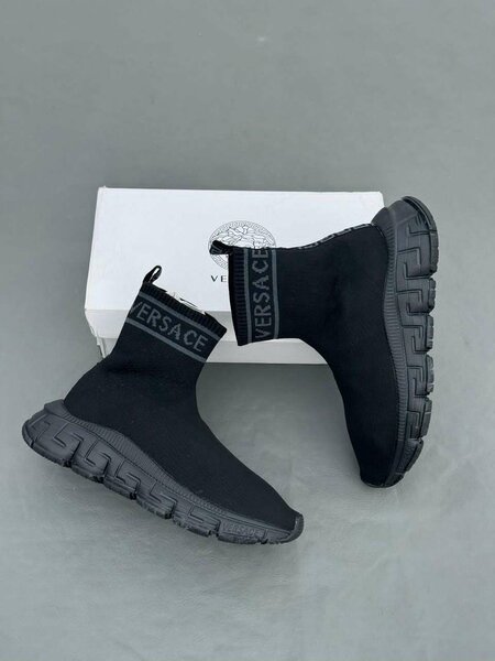 Baskets montantes élégantes Versace