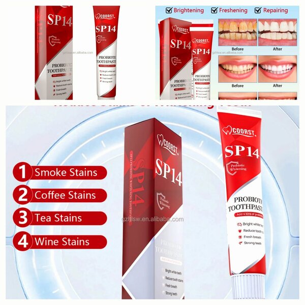 Dentifrice Probiotique Blanchissant