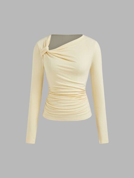 Top asymétrique chic femme