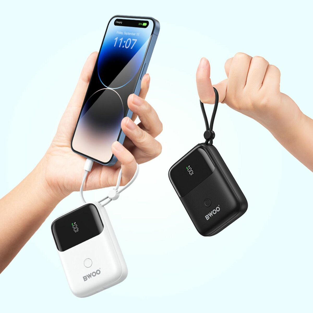 Power Bank BWOO P61 noir