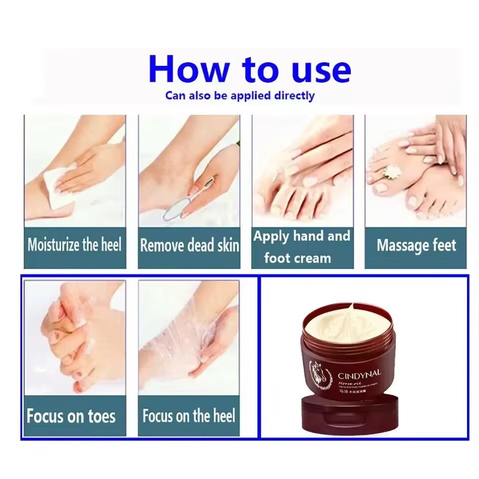 Crème Pieds Secs Réparatrice
