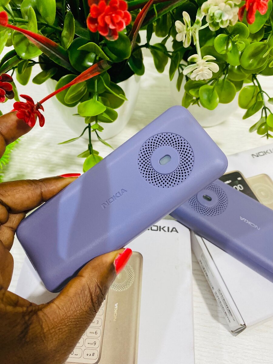 Nokia 130 2024 model, purple