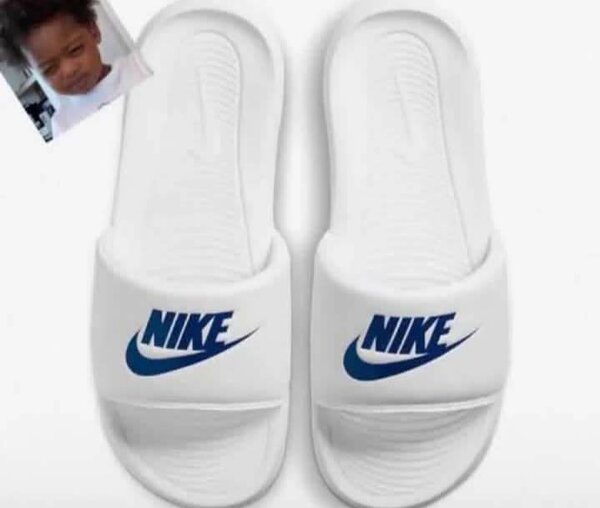 Sandales Nike en blanc