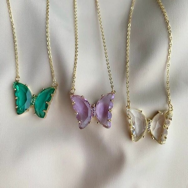 Chaine papillons tendances