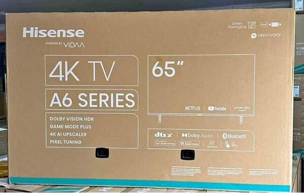 TV hisense 65 pouce 4k Android