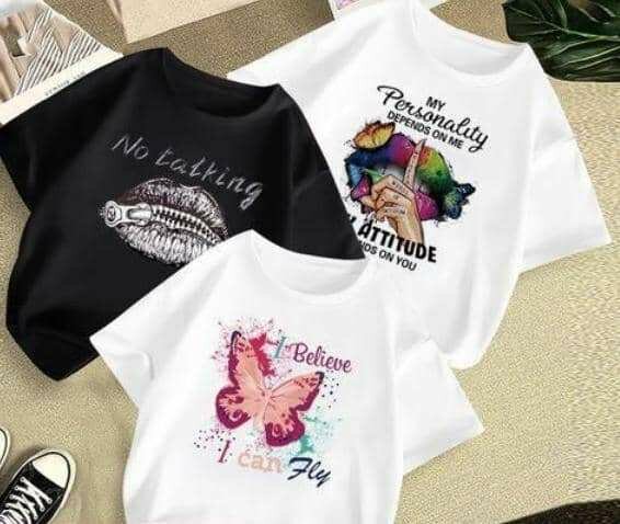 T-shirts avec motifs tendance