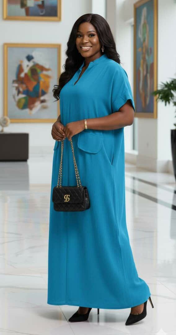 Robe longue élégante femme