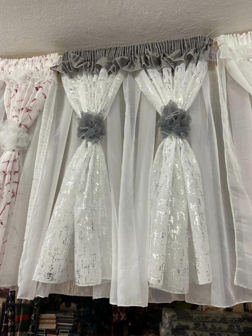 KITCHEN CURTAINS 3 METERS PREMIUM QUALITY DESIGN