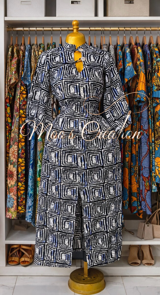 Robe longue chic Ankara