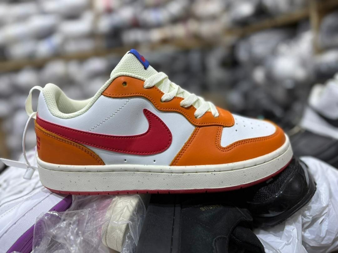 Sneakers en cuir colorés