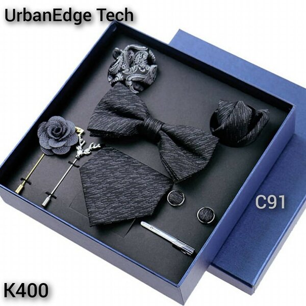 Men's 8 in 1 Necktie gift set. 