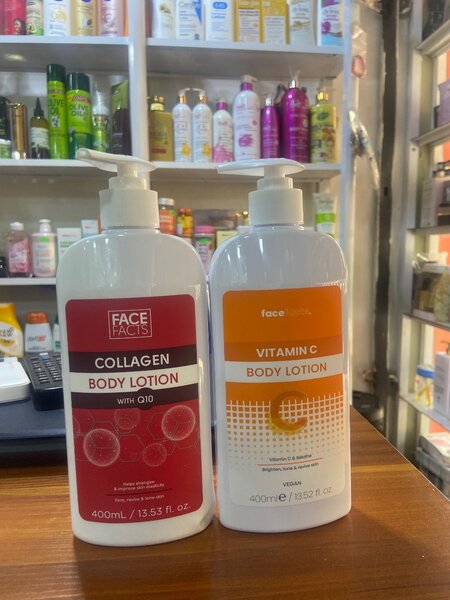 Face facts Collagen body lotion