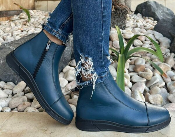 Botte homme en cuir élégantes