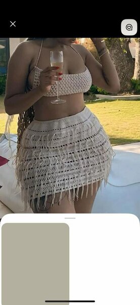 Élégante tenue en crochet