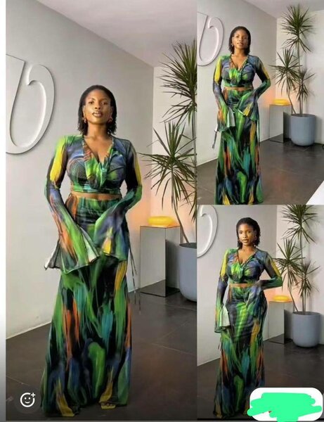 Ensemble coloré pour femme