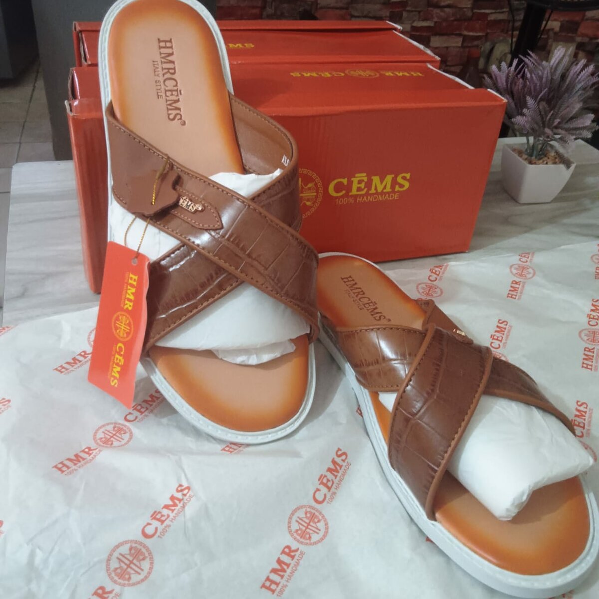 Sandales en cuir élégantes