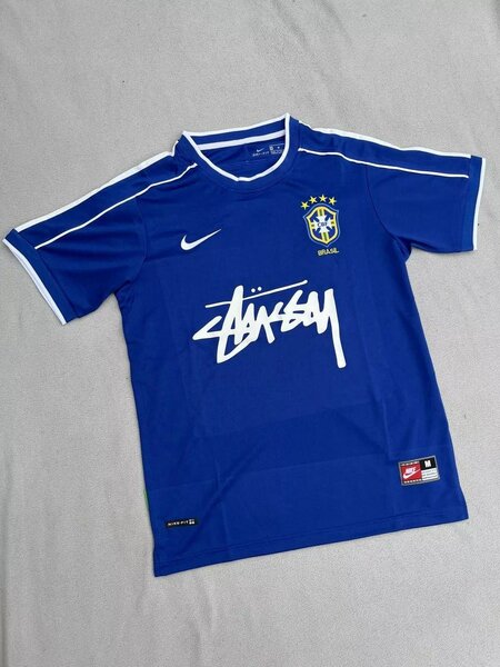Maillot Brésil Stussy Bleu