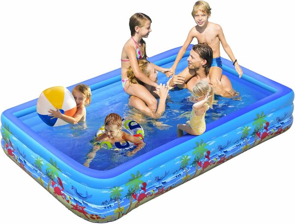 Piscine gonflable pour enfants, grande piscine familiale