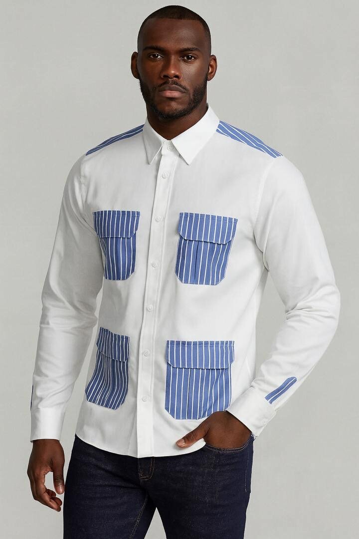 Chemise Homme Moderne Élégante