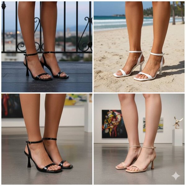 Sandales élégantes à talons hauts