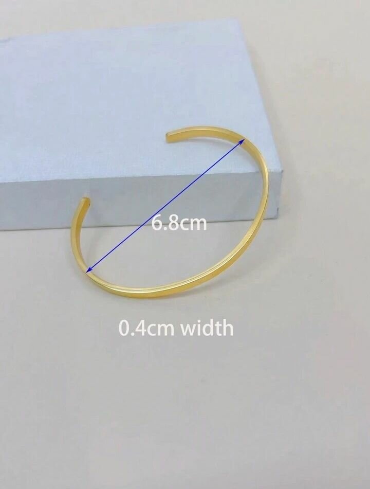 3 Bracelet en acier inoxydable