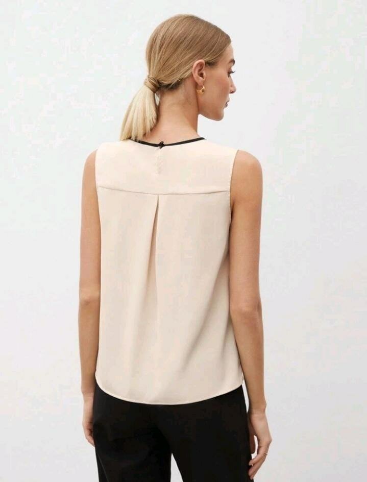 Top sans manches élégant femme