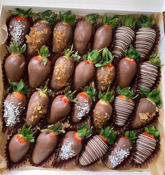 Клубника в бельгийском шоколаде