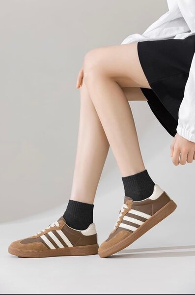 Sneakers vintage marron