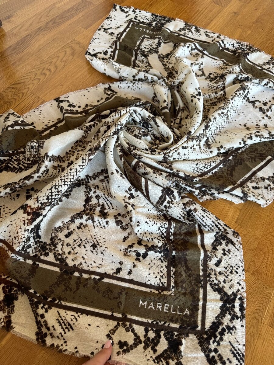 Marella большой шарф (палантин)