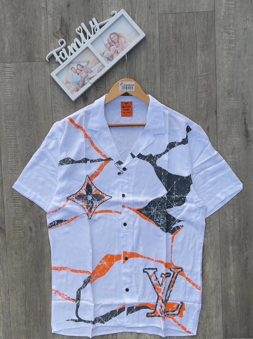 Chemise à motifs élégante