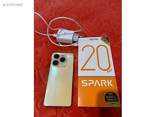 TECNO SPARK 20 PRO 256GB 16GB RAM PREMIÈRE COPIE CONFORME
