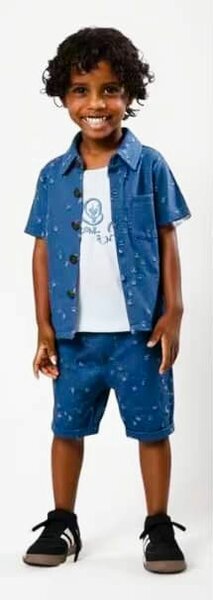 Ensemble Garçon Été Bleu 1-5 Ans