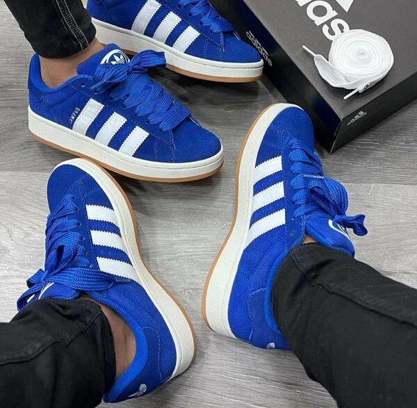 Adidas Baskets Bleues Confort