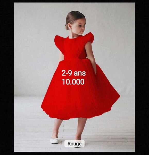 Robe cérémonie enfant élégante