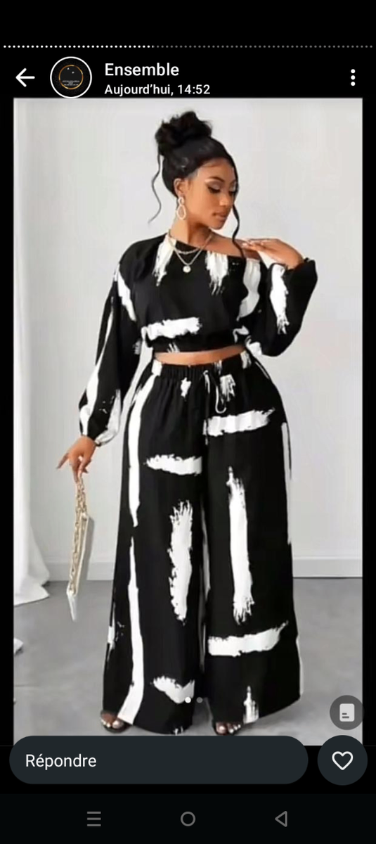 Ensemble élégant femme