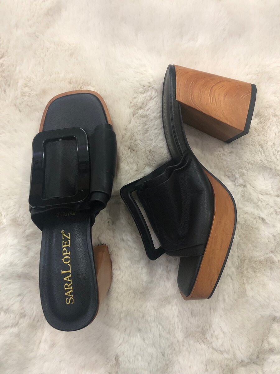 Mules à talons élégants