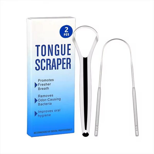 Grattoir de langue en acier