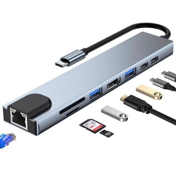 Hub USB-C multifonction