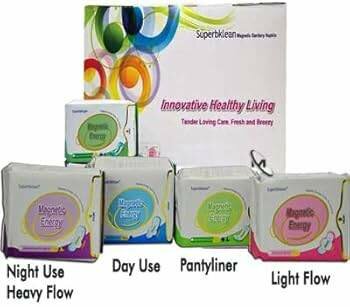 Serviettes hygiéniques magnétiques Superbklean
