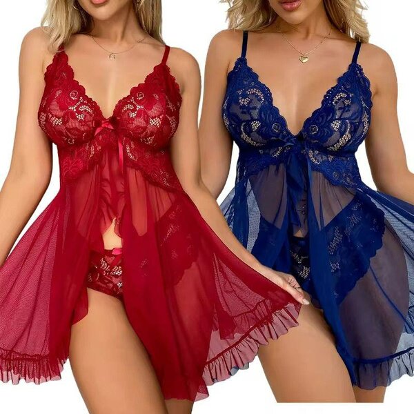 Ensemble nuisette sexy en dentelle