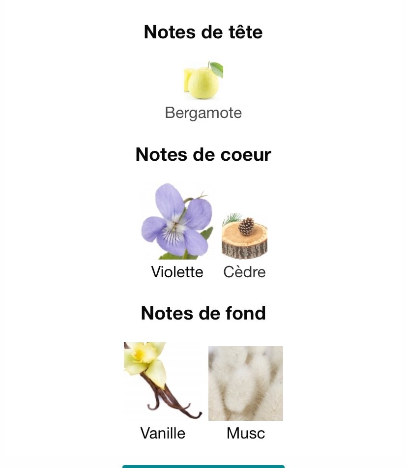 Eau de parfum Georges Rech