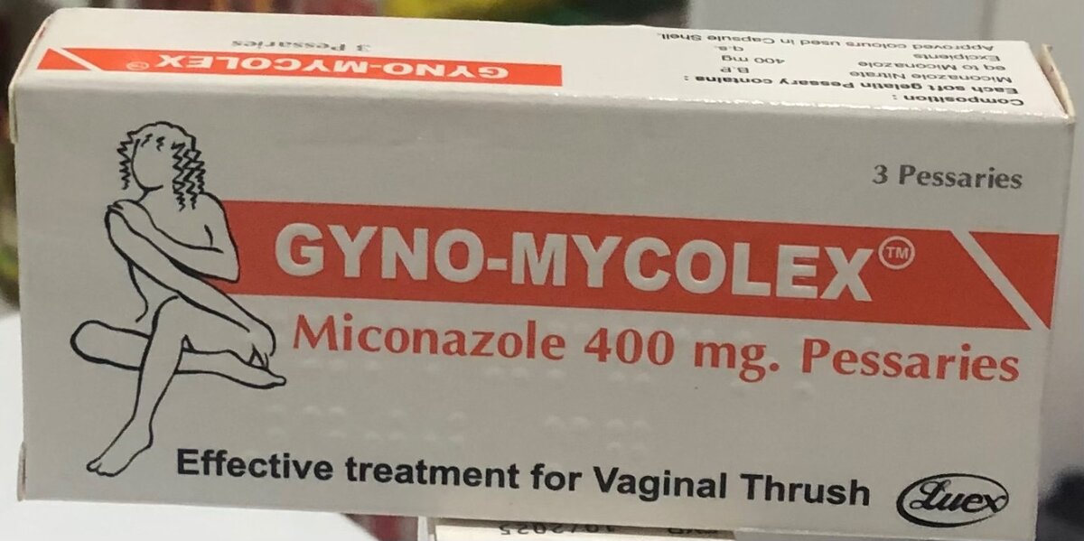GYNO-MYCOLEX  PESSARIES 3,s