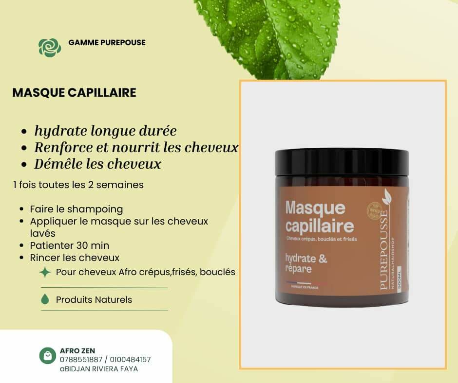 Masque Capillaire PUREPOUSSE