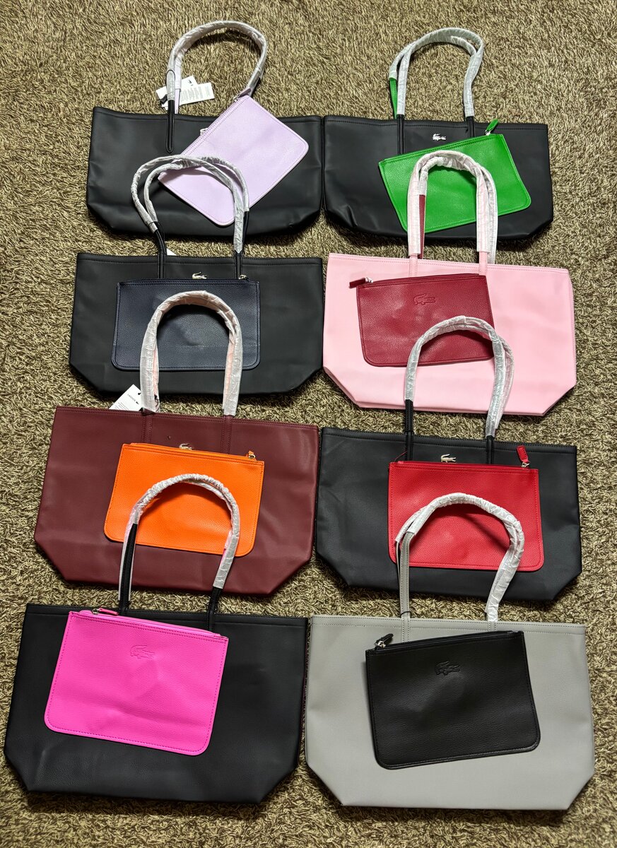 Sac Lacoste avec pochette